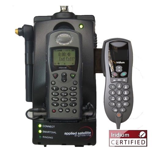 ASE Docking Station w/ POTS, RS232 & Handset for Iridium 9505A Satellite Phones (ASE-MC03-H)